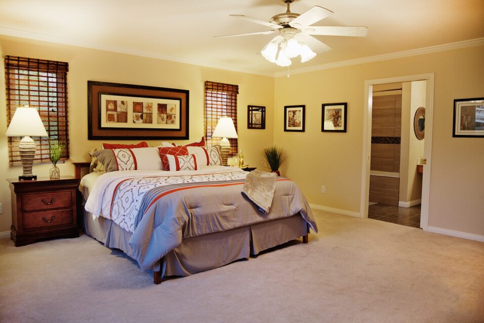 bedroom, sheets, luxury