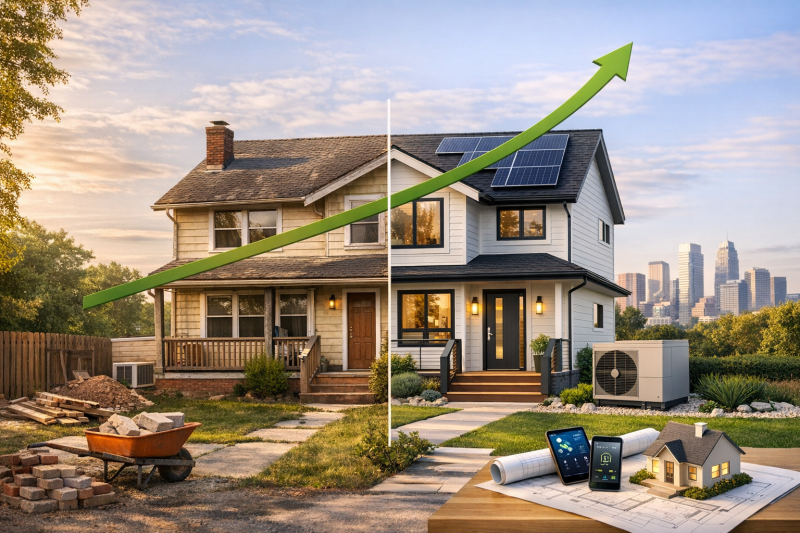 Immobilienwertsteigerung durch effiziente Modernisierungsstrategien