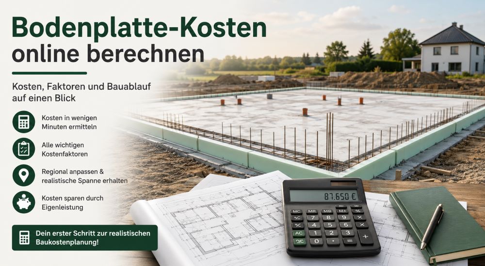Bodenplatte Kosten Rechner